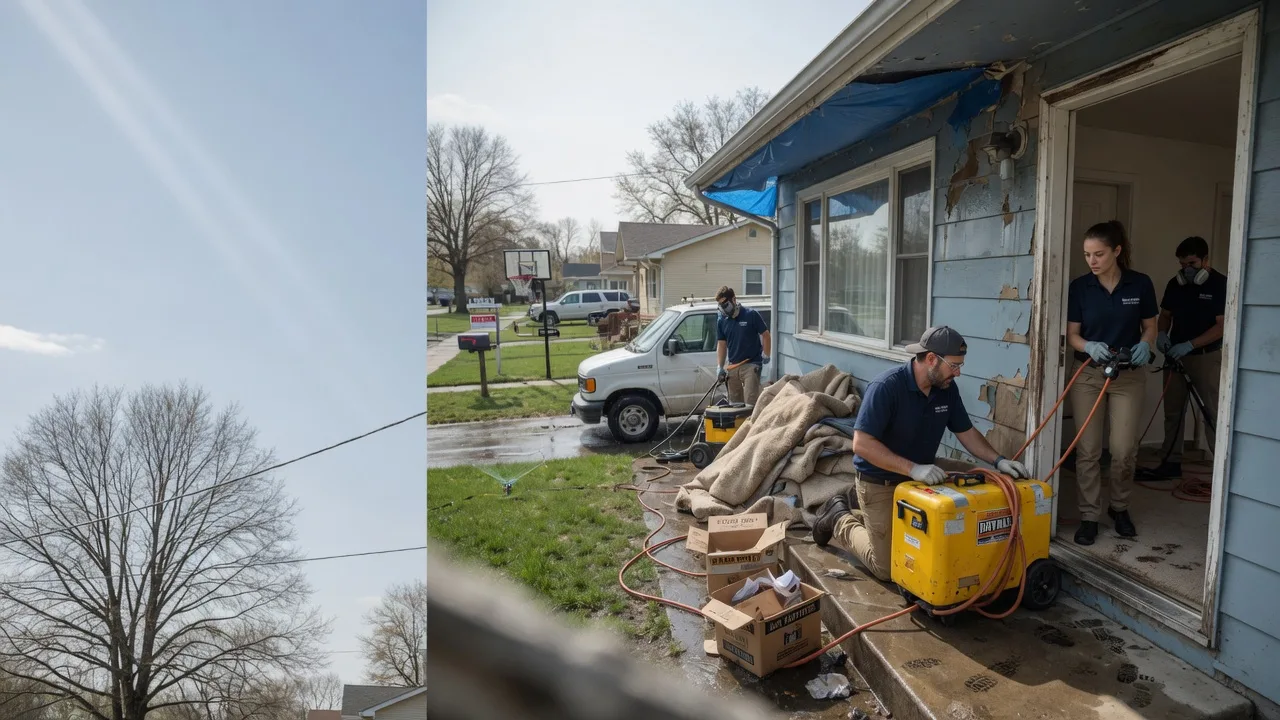 Basement Flood Cleanup in Heavener, OK near me